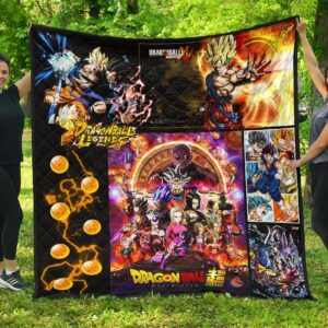 Dragonball Super Black Premium Quilt Blanket  Quilt